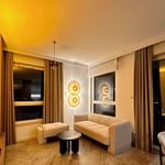 Alquiler de un elegante apartamento amueblado de 3 habitaciones, 60 m², Varsovia, Polonia